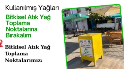 Köyceğiz’de Bitkisel Atık Yağlar İçin Toplama Noktaları Oluşturuldu