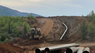 Köyceğiz Doğalgaza Kavuşuyor! Köyceğiz doğalgaz için gün sayıyor.