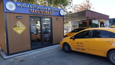 Muğla Büyükşehir’den Köyceğiz’e Modern Taksi Durakları