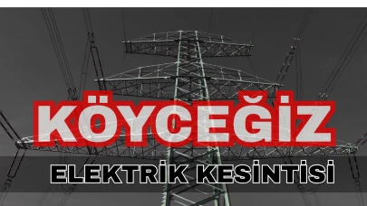 Köyceğiz’de Elektrik Kesintisi: Zeytinalanı, Beyobası ve Yangı Mahalleleri Etkilenecek
