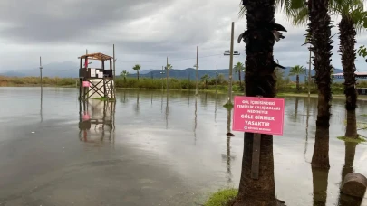 Köyceğiz Gölü Taştı: Sahil ve Delta Plajı Sular Altında