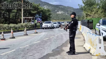 Bodrum’da Bayram Tatili Öncesi Yoğun Denetim: 10 Bin Araç Giriş Yaptı
