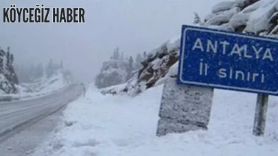 Antalya'ya Kar Sürprizi: Akseki-Seydişehir Yolunda 10 Kilometrelik Alanda Etkili Oldu