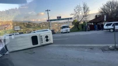 Muğla Yatağan'da işçi servisi kaza yaptı: 6 yaralı