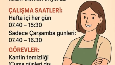Köyceğiz İmam Hatip Ortaokulu’na Kadın Kantin Personeli Aranıyor