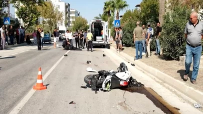 Mut’ta Feci Kaza: Motosikletler Kafa Kafaya Çarpıştı, 1 Kişi Hayatını Kaybetti