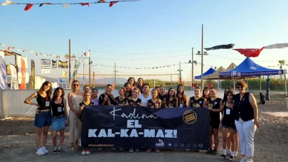 Köyceğiz’de 4. Zafer Kupası Plaj Voleybol Turnuvası Başladı: Her Smaç Kadına Şiddete Hayır