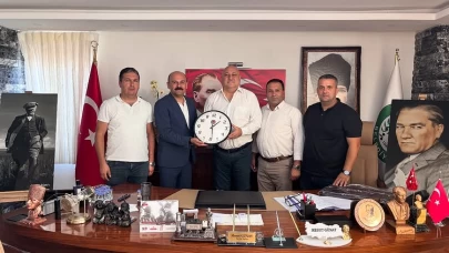 Yatağan Belediyesi’nde Maden-İş Sendikası Heyetinden Başkan Mesut Günay’a Ziyaret