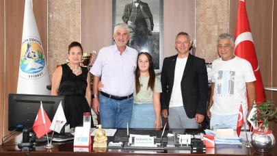 Köyceğiz'in Gururu Elif Oral’dan Türk Devletleri Özel Sporcular Spor Oyunlarında 3 Altın Madalya