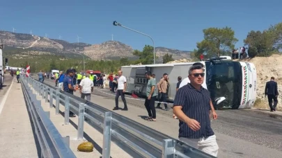 Mersin Mut’ta Otobüs ile Kamyon Çarpıştı Ölü ve Yaralılar Var