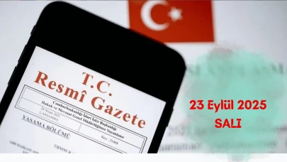 Resmî Gazete Yayımlandı 23 Eylül 2025 Salı!  Resmî Gazete Yeni Kanunlar, Atamalar ve Yargı Kararları Yayımlandı 23 Eylül Salı