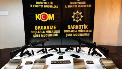 İzmir’de Uyuşturucu ve Silah Operasyonu: 4 Kilo 300 Gram Kokain, 7 Tutuklama!