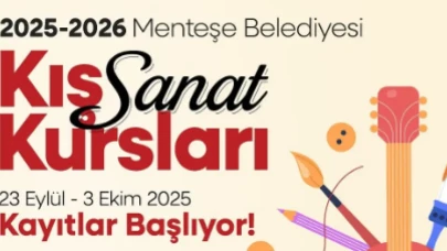 Menteşe’de 2025–2026 Kış Sanat Kursları Başlıyor: Kayıtlar 23 Eylül’de Açılıyor