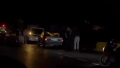 Köyceğiz Yangı Mahallesi’nde Işıklarda Maddi Hasarlı Trafik Kazası