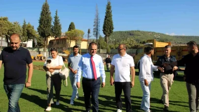 Muğla Atatürk Stadyumu’nda Sona Yaklaşılıyor: Vali Akbıyık İncelemelerde Bulundu