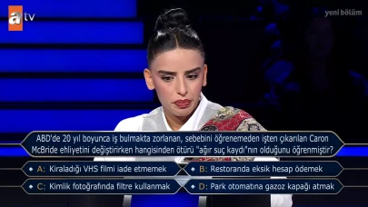 ABD'de 20 yıl boyunca iş bulmakta zorlanan, sebebini öğrenmeden işten çıkarılan Caron McBride ehliyetini değiştirirken hangisinden ötürü 'ağır suç kaydı'nın olduğunu öğrenmiştir?