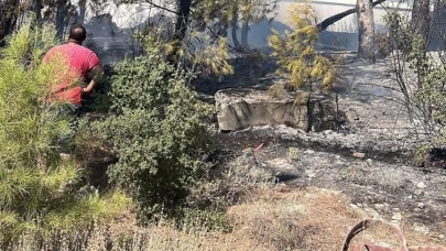 Muğla Menteşe’de Trafoda Çıkan Yangın Ormana Sıçradı