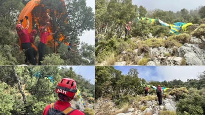 Babadağ’da Aynı Anda İki Yamaç Paraşütü Kazası: JAK Ekipleri Müdahale Etti