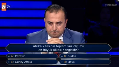 Afrika kıtasının toplam yüz ölçümü en büyük ülkesi hangisidir?
