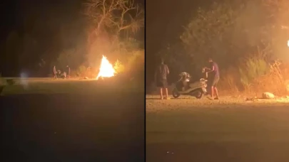 Dalaman’da Ormanı Ateşe Verip Kaçtılar: Sabotaj Anları Kamerada, Polis Şüphelilerin Peşinde