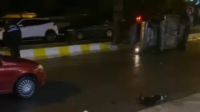 Köyceğiz Sığla Park Önünde Feci Kaza: Araç Yan Döndü