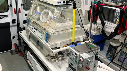 Muğla’da Yenidoğanlara Ambulansta Sarılık Tedavisi