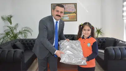 Köyceğiz’in Gururu Nisa Yıldız Kaymakam Kumcu’yu Ziyaret Etti