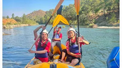 Dalyan'da Raftingde "Macerada Kardeşlik" Projesi Başladı!