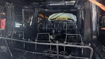 Ortaca Sanayi Sitesi’nde Yangın: 4 Araç ve İşletme Zarar Gördü