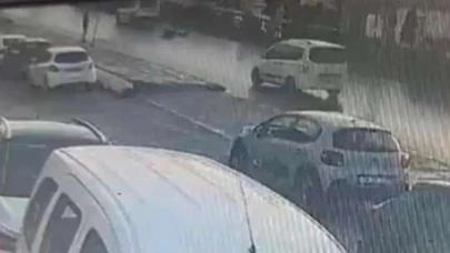 Bodrum'da korkunç kaza! Yaşlı yayanın metrelerce savrulduğu anlar kamerada