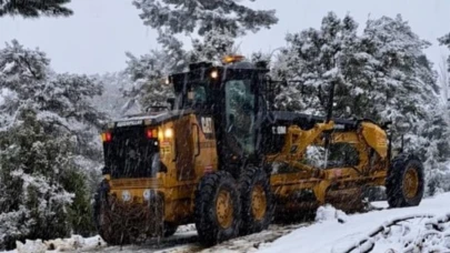 Köyceğiz Otmanlar Kar Yağışı Son Durum: Belediye Yol Açma Çalışmaları Son Durum