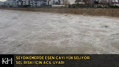 Seydikemer'de Eşen Çayı Yükseliyor: Sel Riski İçin Acil Uyarı