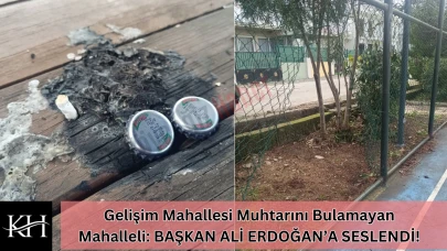 Gelişim Mahallesi’nde Park Krizi : Basketbol Sahası Harabeye Döndü