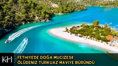 Ölüdeniz'de Turkuaz Büyüsü : Yağmur Sonrası Berrak Manzara!