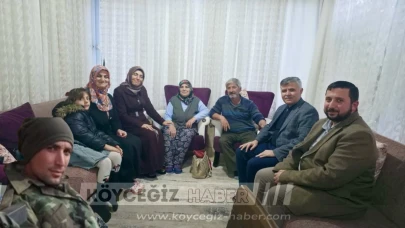 Köyceğiz'de Şehit Ailesine İftar: Şehit Burak Erdi Uysal Dualarla Anıldı!