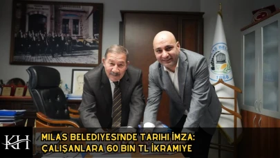 Milas Belediyesi'nde Tarihi İmza: Çalışanlara 60 Bin TL İkramiye