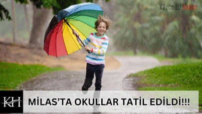 Milas’ta Olumsuz Hava Koşulları Nedeniyle Taşımalı Eğitime Ara Verildi