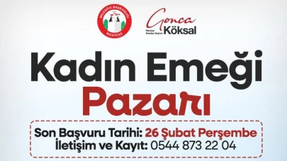 MENTEŞE BELEDİYESİ Duyurdu! Kadın Emeği Pazarı Kayıtları Başladı