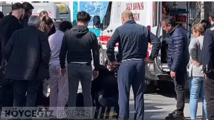 Milas Sanayi Caddesi’nde Trafik Kazası: Motosikletli Yaralandı