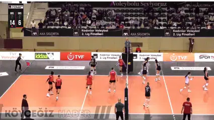 Dalaman Belediyespor Kadın Voleybol Takımı Finalde 3-2 Kaybetti