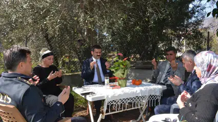 Köyceğiz Kaymakamı Mert Kumcu Şehit İskender Uçar'ın Kızıyla Buluştu