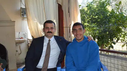 Köyceğiz Kaymakamı Zeytinalanı’nda öğrenci evine konuk oldu