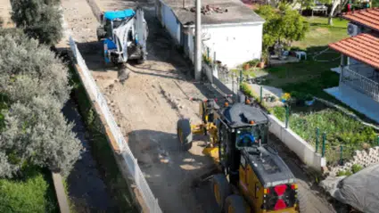 Ortaca Belediyesi Tepearası Mahallesi’nde 5.400 m² Yol Çalışması Başlattı
