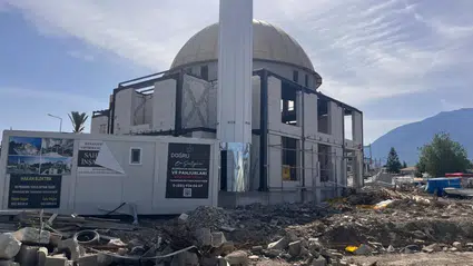 Fethiye Sahil Camii Yükseliyor: Kaba İnşaat Sona Erdi!