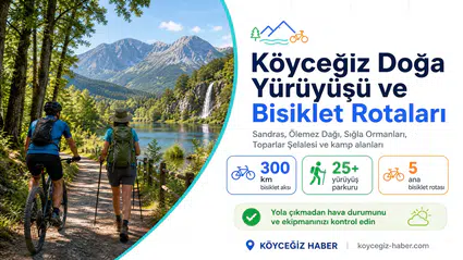 Köyceğiz Doğa Yürüyüşü Ve Bisiklet Rotaları