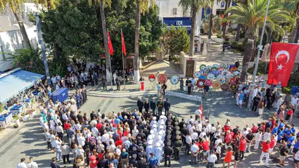 Bodrum'da 30 Ağustos Törenlerle Kutlandı
