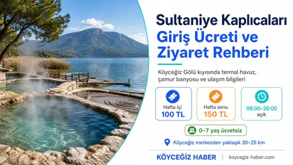 Köyceğiz Sultaniye Kaplıcaları Giriş Ücreti Saatleri Ve Ulaşım