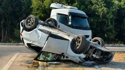 Seydikemer'de Tır ile Otomobil Çarpıştı: 4 Yaralı