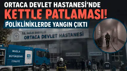 Ortaca Devlet Hastanesi'nde Kettle Yangını Paniği!