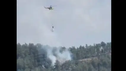 Yatağan Antik Kent yakınında Korkutan Yangın! Müdahale Başladı!